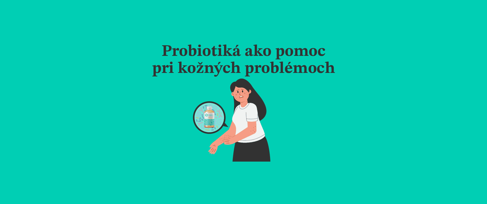 5 najčastejších kožných ochorení a probiotiká